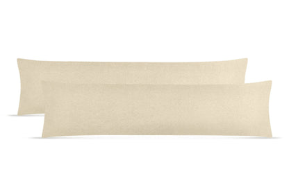 Kissenbezüge 2er Set 40x145 cm - 100% Baumwolle, stilvoll und gemütlich