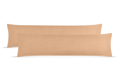 Kissenbezüge 2er Set 40x145 cm - 100% Baumwolle, stilvoll und gemütlich