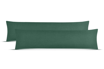 Kissenbezüge 2er Set 40x145 cm - 100% Baumwolle, stilvoll und gemütlich