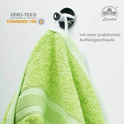 Saunatücher aus 100% Baumwolle im 2er Set – 80 x 200 cm, weich und saugfähig