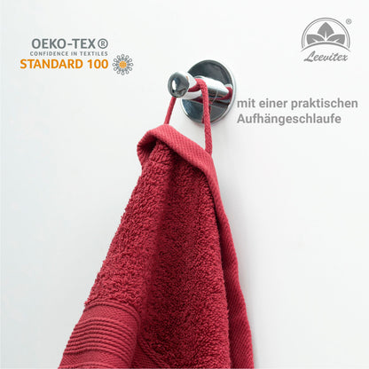 Saunatücher aus 100% Baumwolle im 2er Set – 80 x 200 cm, weich und saugfähig