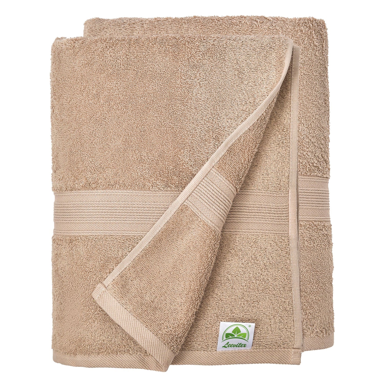 Saunatücher aus 100% Baumwolle im 2er Set – 80 x 200 cm, weich und saugfähig