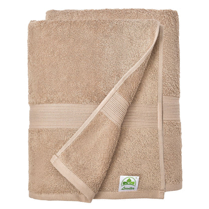 Saunatücher aus 100% Baumwolle im 2er Set – 80 x 200 cm, weich und saugfähig