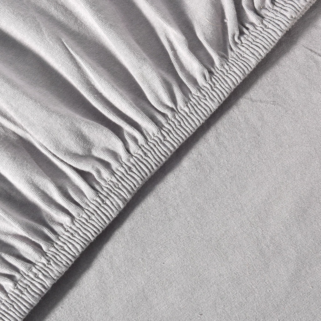 Basic Spannbettlaken 90x200 cm | 25 cm Steg | 100% Jersey-Baumwolle