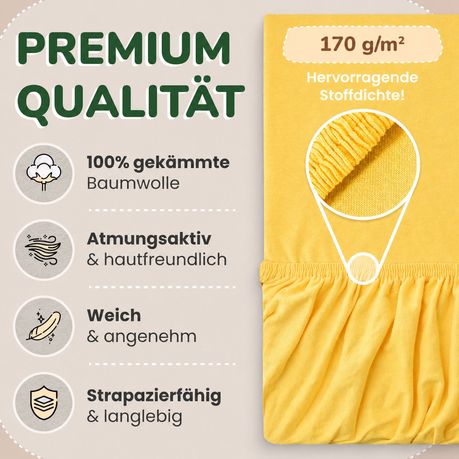 Kinder Spannbettlaken 70 x 140 cm von Leevitex im 1er Pack – 100% Jersey-Baumwolle,