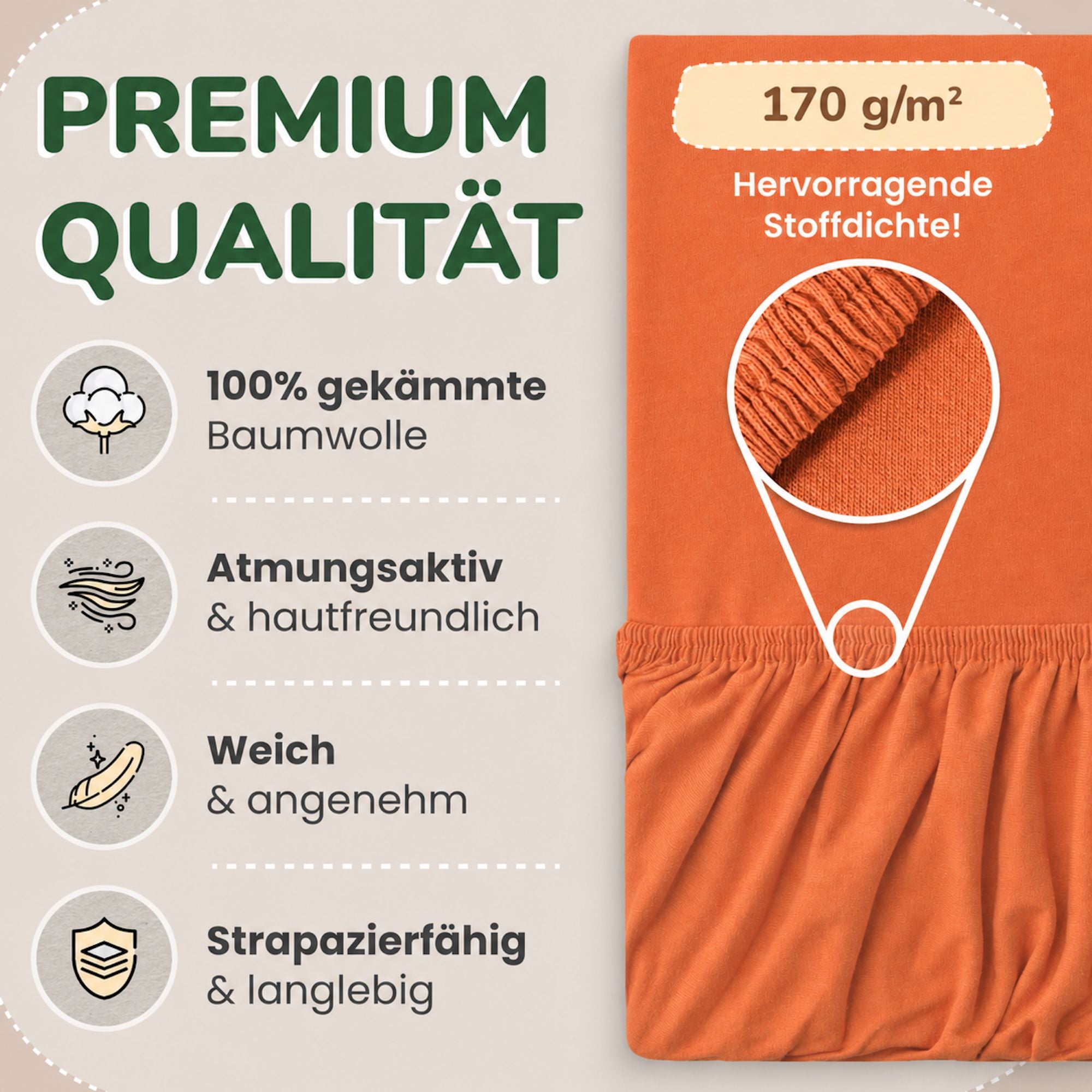 Kinder Spannbettlaken 70 x 140 cm von Leevitex im 1er Pack – 100% Jersey-Baumwolle,
