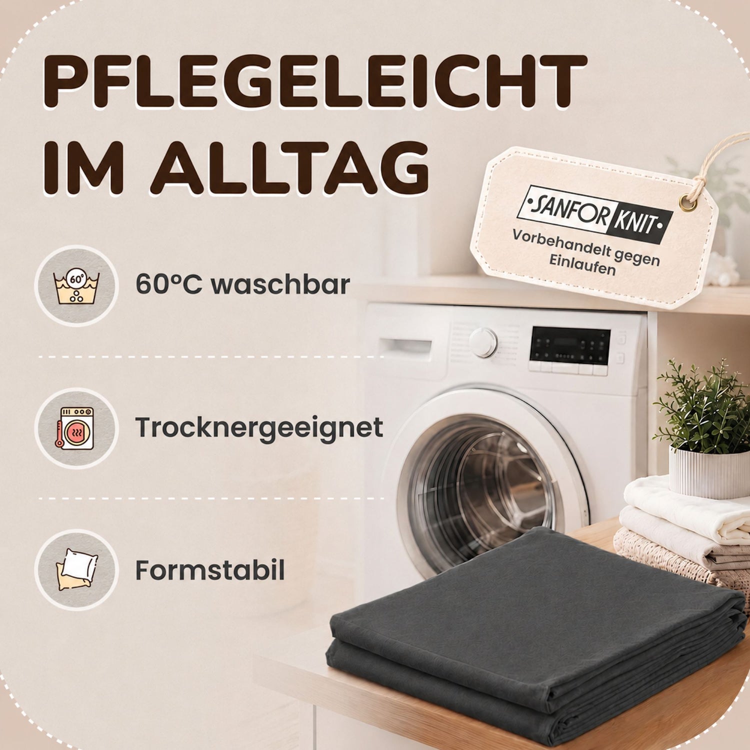 Kissenbezüge 2er Set 40x80 cm - 100% Baumwolle, stilvoll und gemütlich