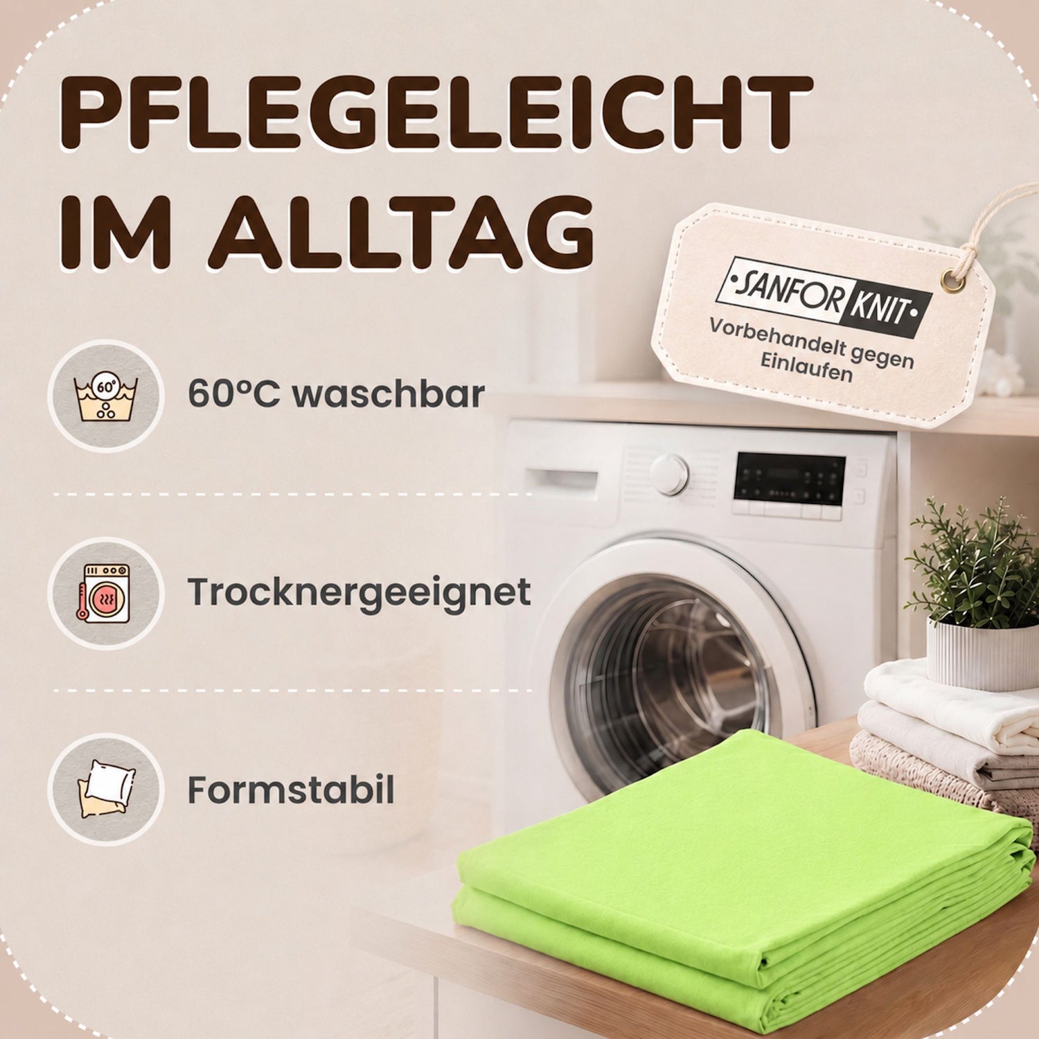 Kissenbezüge 2er Set 80x80 cm - 100% Baumwolle, stilvoll und gemütlich