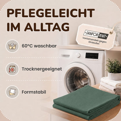 Kissenbezüge 2er Set 80x80 cm - 100% Baumwolle, stilvoll und gemütlich