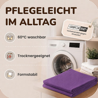 Kissenbezüge 2er Set 80x80 cm - 100% Baumwolle, stilvoll und gemütlich