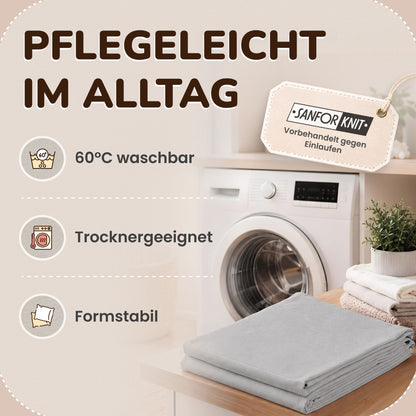 Kissenbezüge 2er Set 40x80 cm - 100% Baumwolle, stilvoll und gemütlich