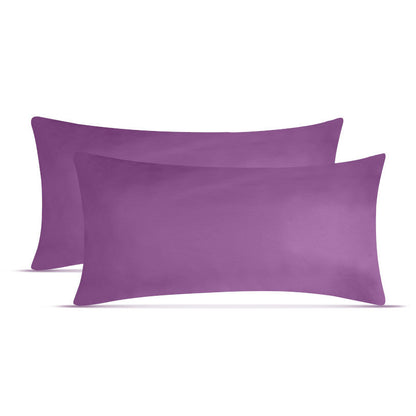 Kissenbezüge 2er Set 40x80 cm - 100% Baumwolle, stilvoll und gemütlich