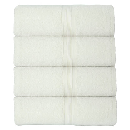 Handtücher von Leevitex – 4er Set, 100% Baumwolle, 50 x 100 cm, weich und saugfähig