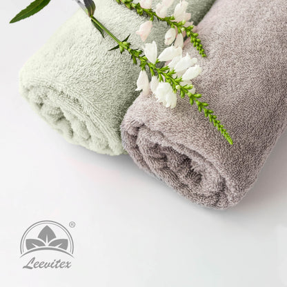 Saunatücher aus 100% Baumwolle im 1er Set – 80 x 200 cm, weich und saugfähig