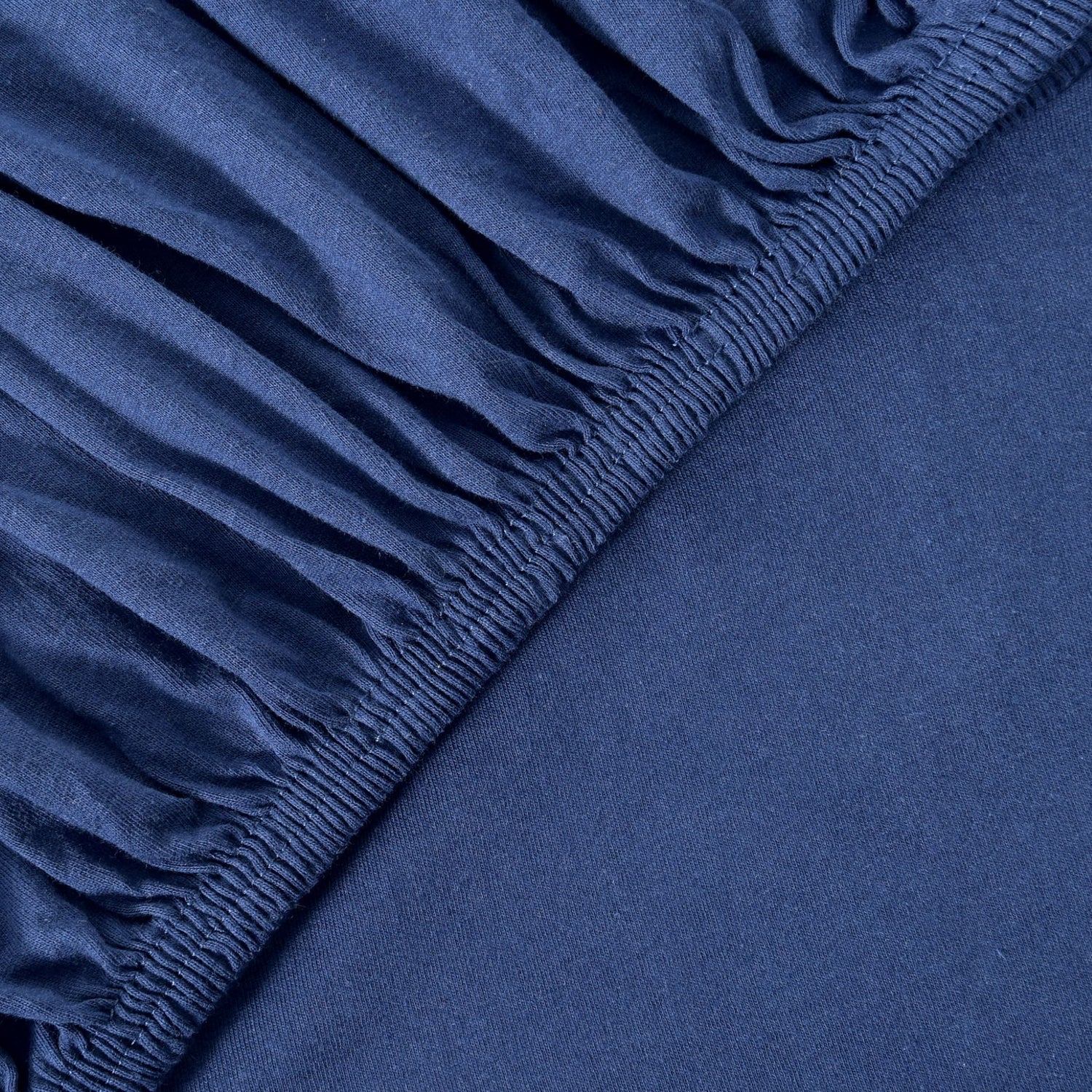 Basic Spannbettlaken 200x220 cm | 25 cm Steg | 100% Jersey-Baumwolle