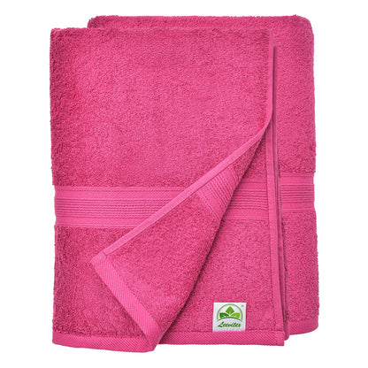 Saunatücher aus 100% Baumwolle im 2er Set – 80 x 200 cm, weich und saugfähig