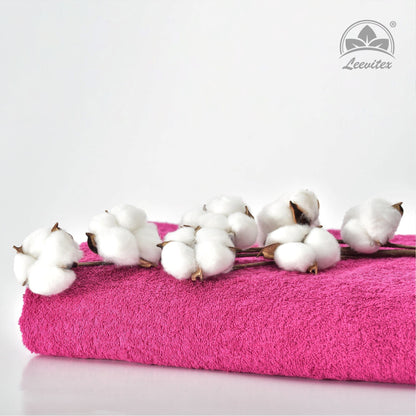 Handtücher von Leevitex – 4er Set, 100% Baumwolle, 50 x 100 cm, weich und saugfähig