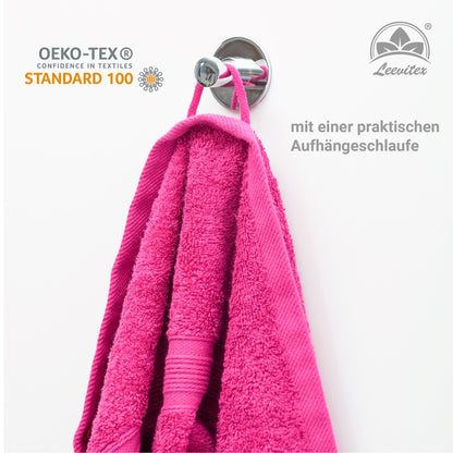 Saunatücher aus 100% Baumwolle im 2er Set – 80 x 200 cm, weich und saugfähig