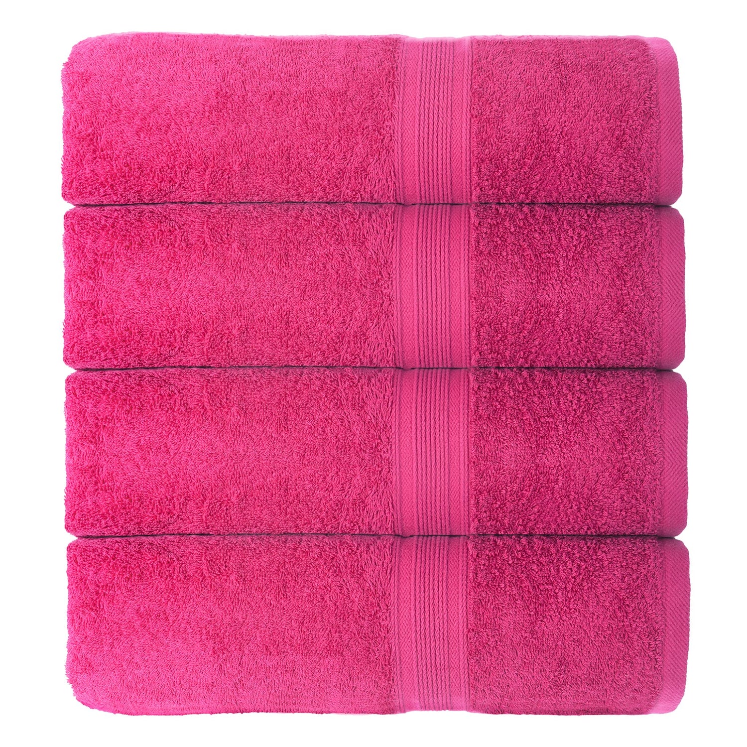 Handtücher von Leevitex – 4er Set, 100% Baumwolle, 50 x 100 cm, weich und saugfähig