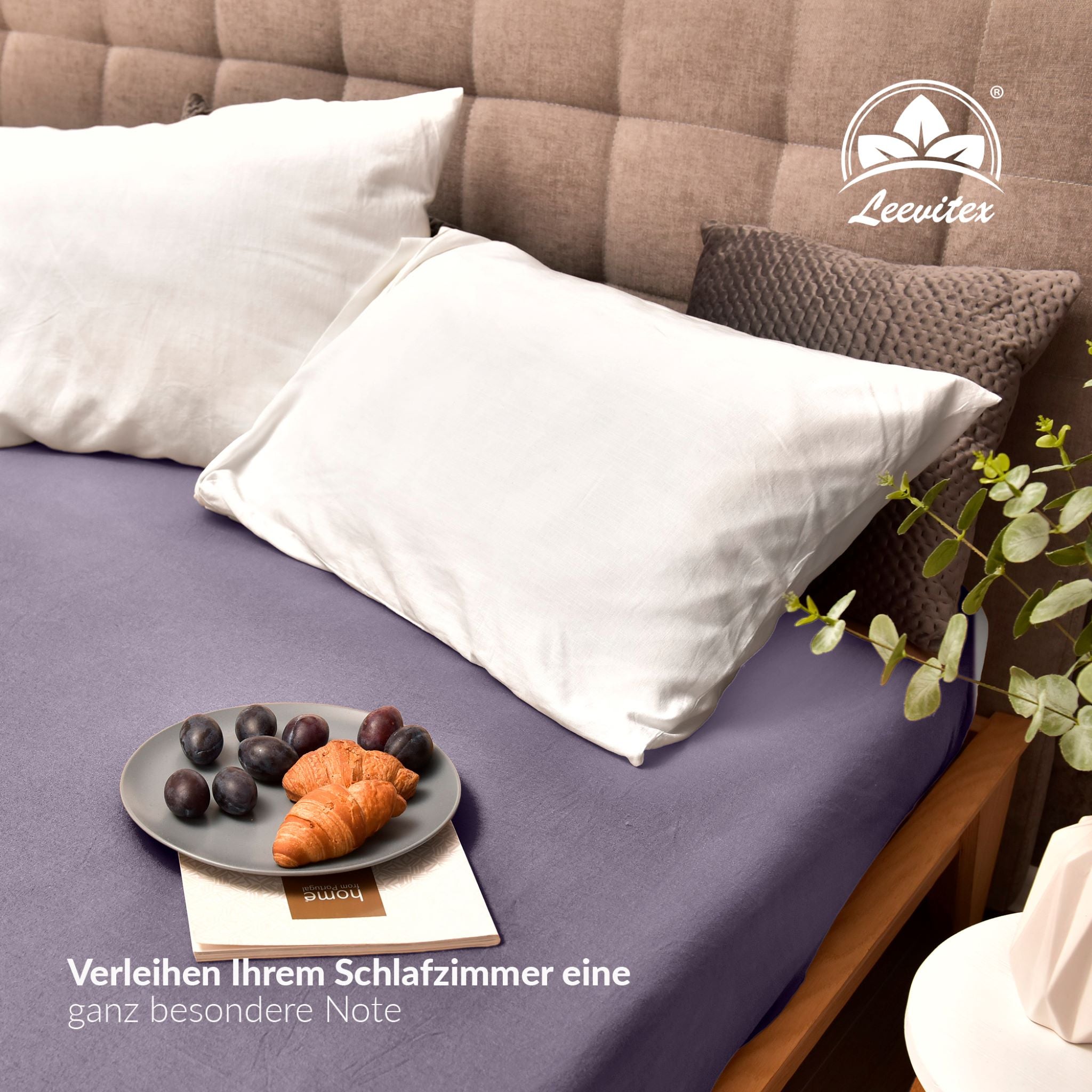 Topper Spannbettlaken 140x200 bis 160x200 / 220 cm | 18 cm Steg | verschiedene Materialstärken