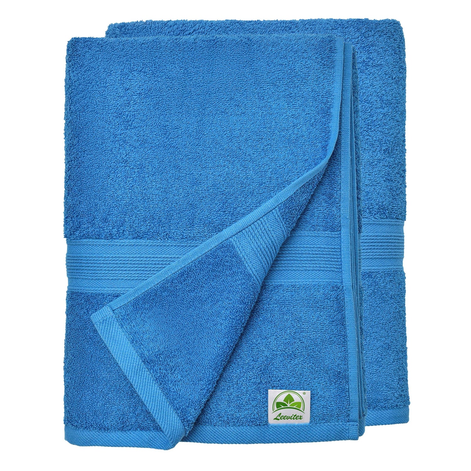 Saunatücher aus 100% Baumwolle im 2er Set – 80 x 200 cm, weich und saugfähig
