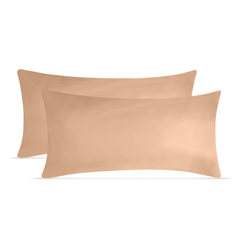 Kissenbezüge 2er Set 40x80 cm - 100% Baumwolle, stilvoll und gemütlich