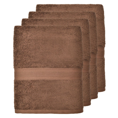 Handtücher von Leevitex – 4er Set, 100% Baumwolle, 50 x 100 cm, weich und saugfähig