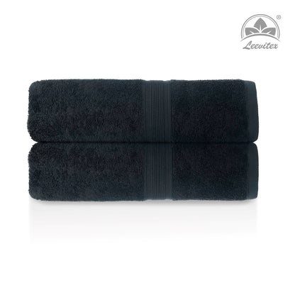 Duschtücher im 2er Set – 100% Baumwolle, 70 x 140 cm, weich und saugfähig