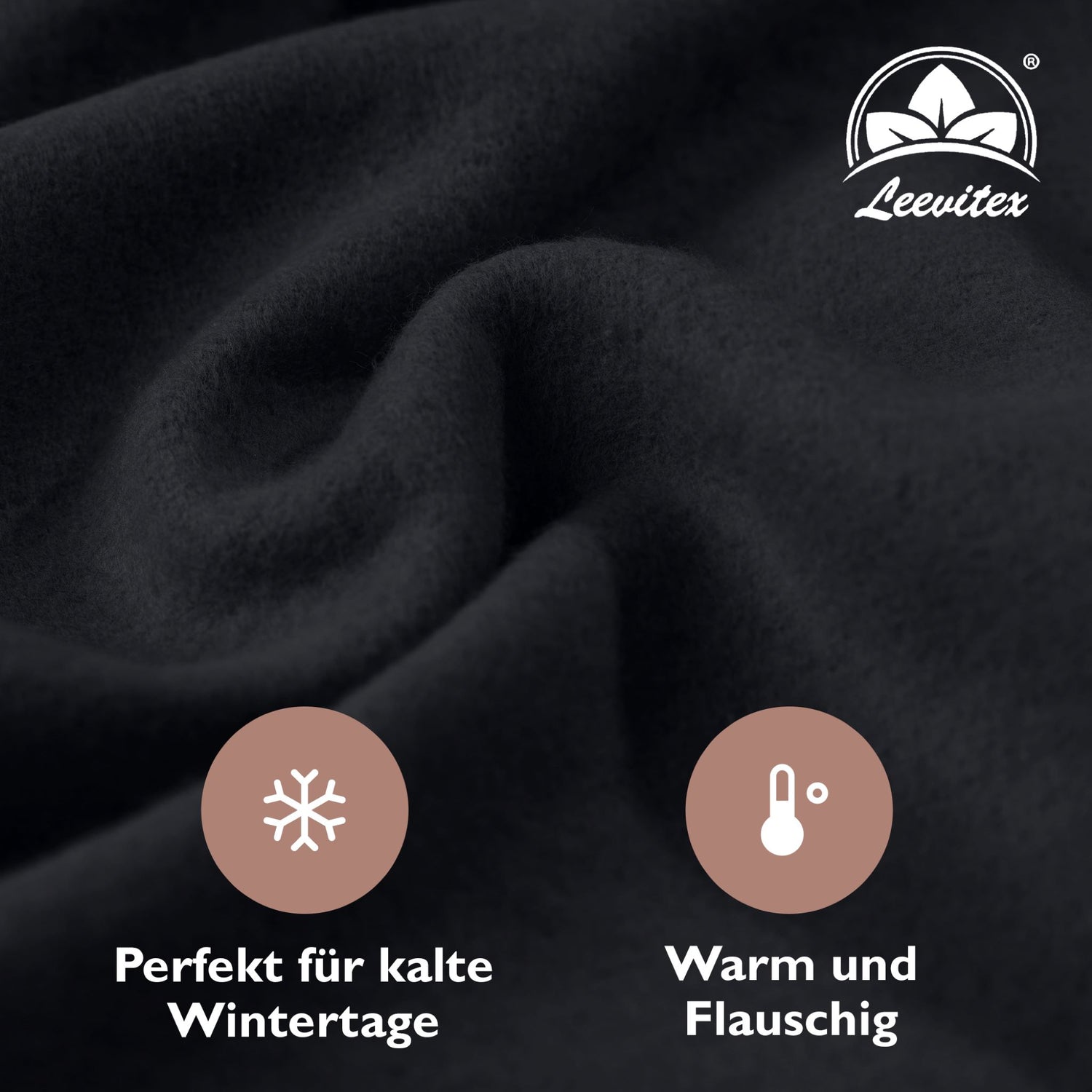 Winterspannbettlaken für 90x200 bis 100x200 cm | 40 cm Steg | 80% Baumwolle 20% Polyester