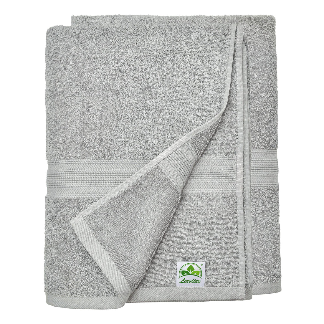 Duschtücher im 2er Set – 100% Baumwolle, 70 x 140 cm, weich und saugfähig