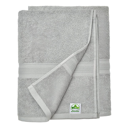 Saunatücher aus 100% Baumwolle im 2er Set – 80 x 200 cm, weich und saugfähig