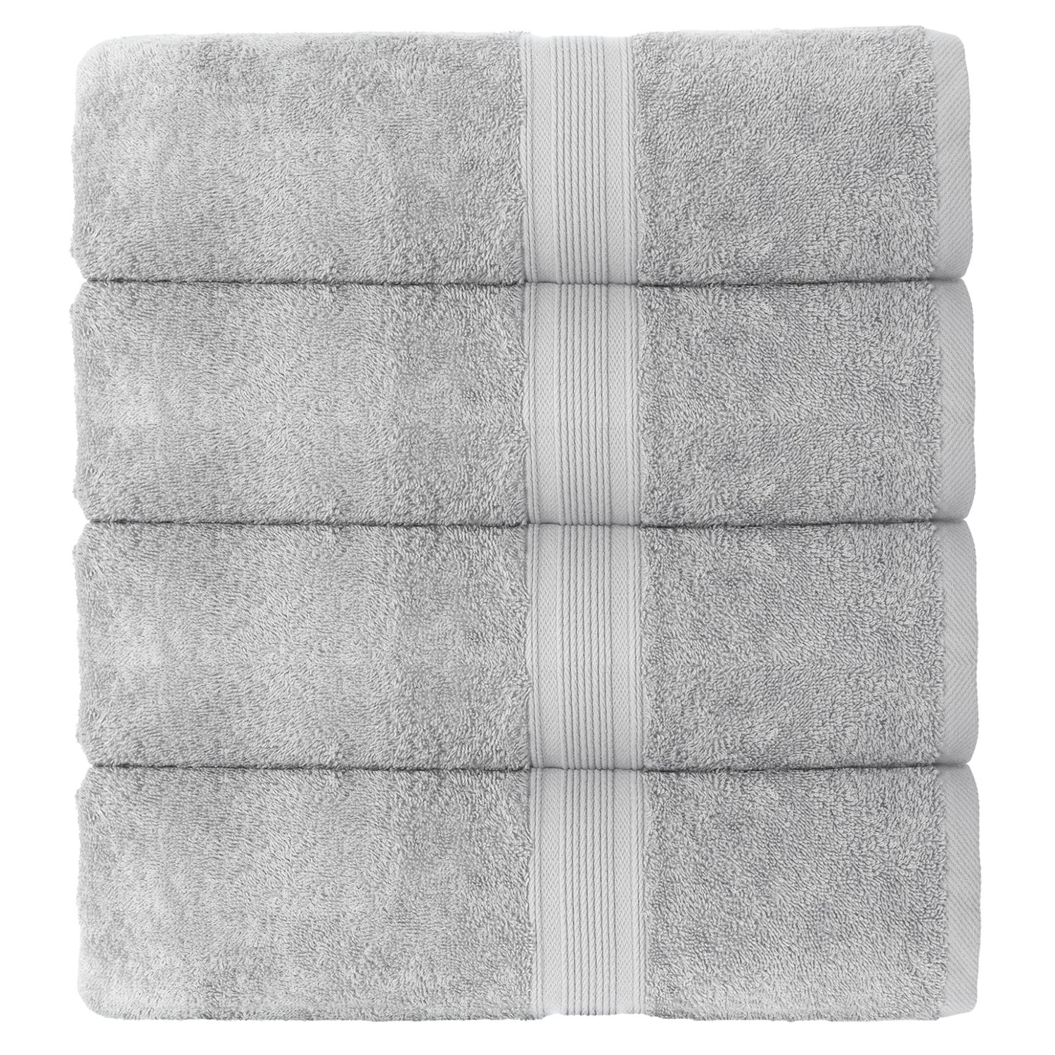 Handtücher von Leevitex – 4er Set, 100% Baumwolle, 50 x 100 cm, weich und saugfähig