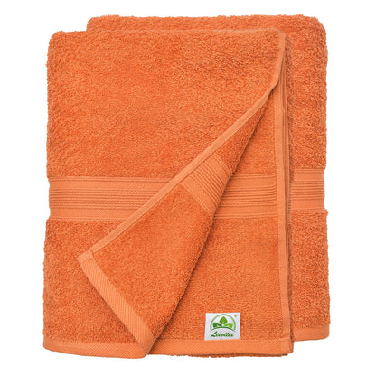 Duschtücher im 2er Set – 100% Baumwolle, 70 x 140 cm, weich und saugfähig