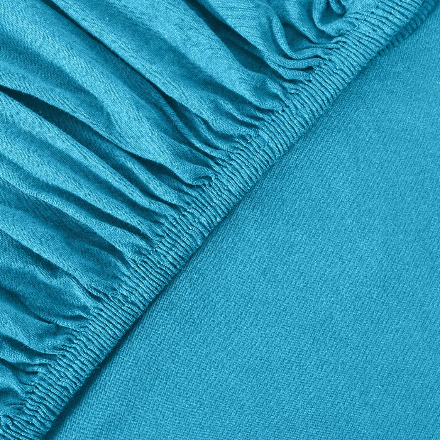Basic Spannbettlaken 120x200 cm | 25 cm Steg | 100% Jersey-Baumwolle