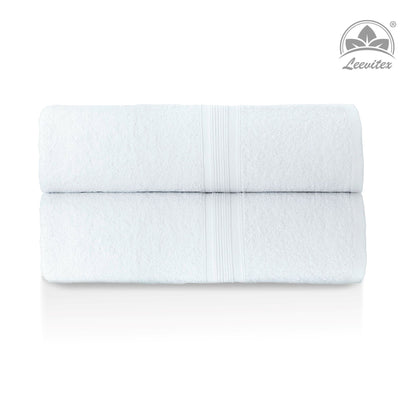Duschtücher im 2er Set – 100% Baumwolle, 70 x 140 cm, weich und saugfähig