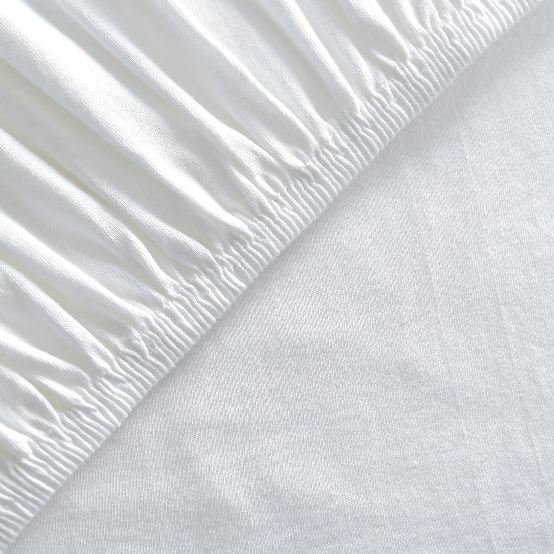 Basic Spannbettlaken 180x200 cm | 25 cm Steg | 100% Jersey-Baumwolle