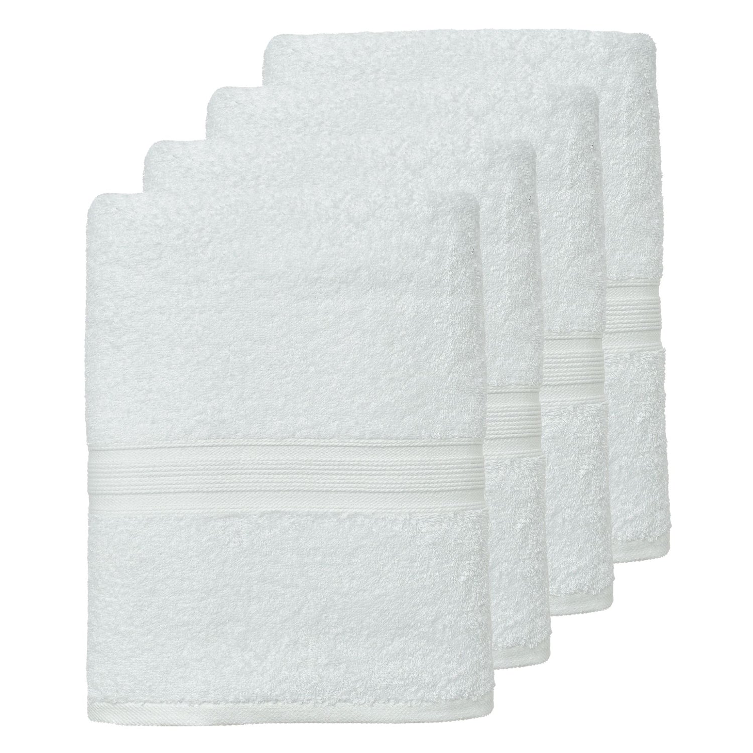 Handtücher von Leevitex – 4er Set, 100% Baumwolle, 50 x 100 cm, weich und saugfähig