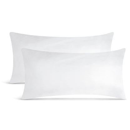 Kissenbezüge 2er Set 40x80 cm - 100% Baumwolle, stilvoll und gemütlich