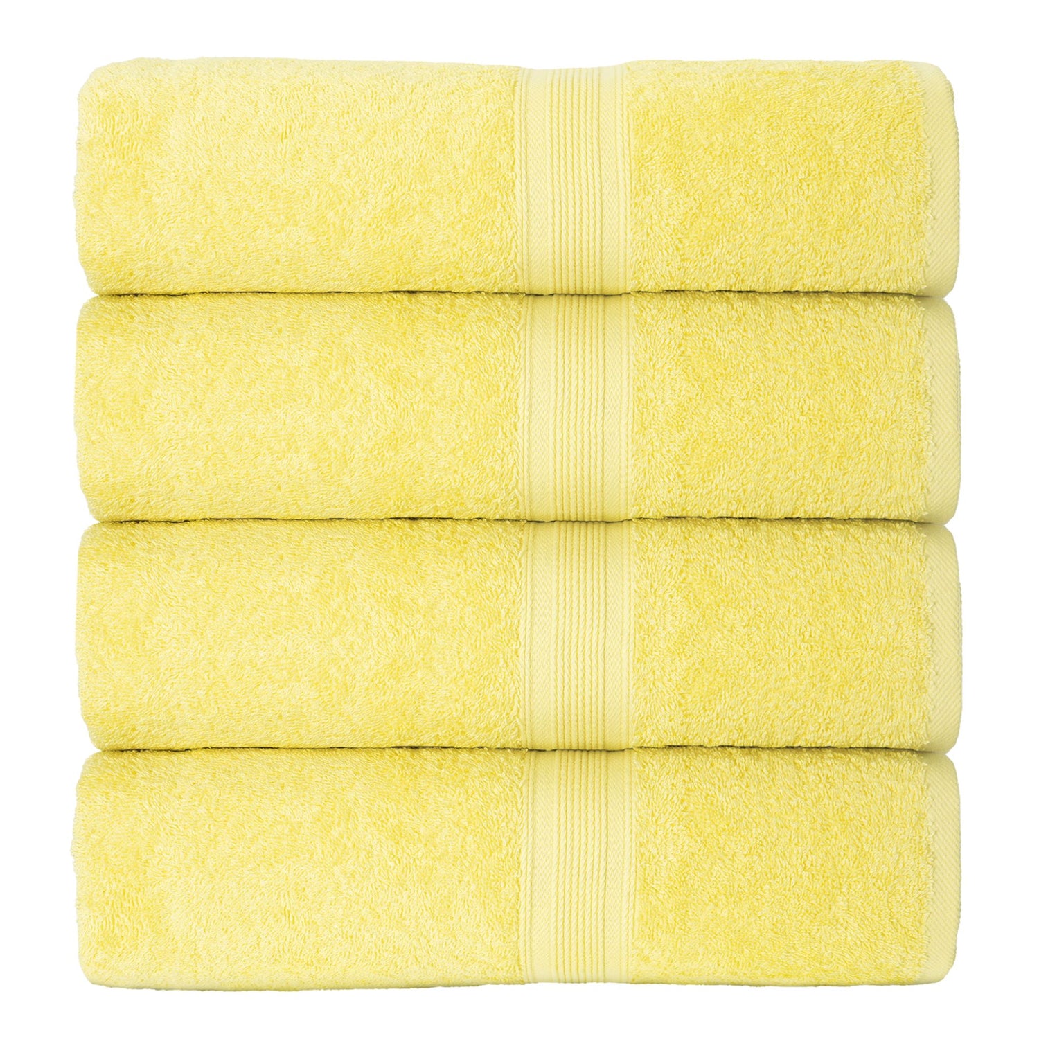 Handtücher von Leevitex – 4er Set, 100% Baumwolle, 50 x 100 cm, weich und saugfähig